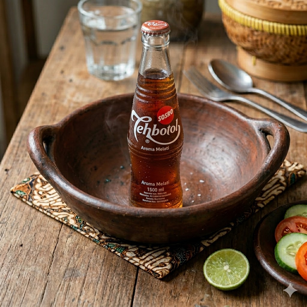 Teh Botol Sosro Warteg Gang Mangga